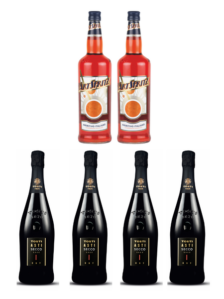 Spritz Box: 2 Artspritz + 4 Asti Secco