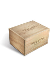 Cassa legno 6 bottiglie Torlasco